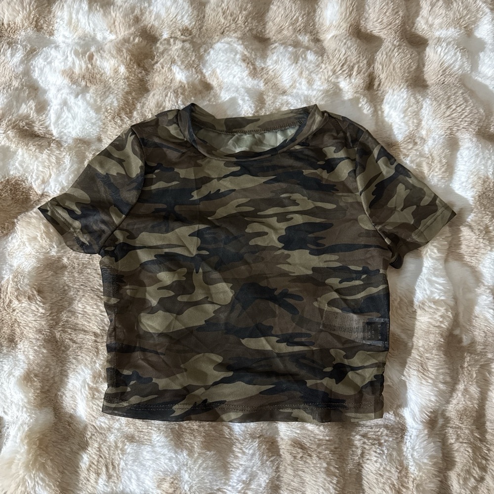 Camouflage Short Sleeve T-Shirt